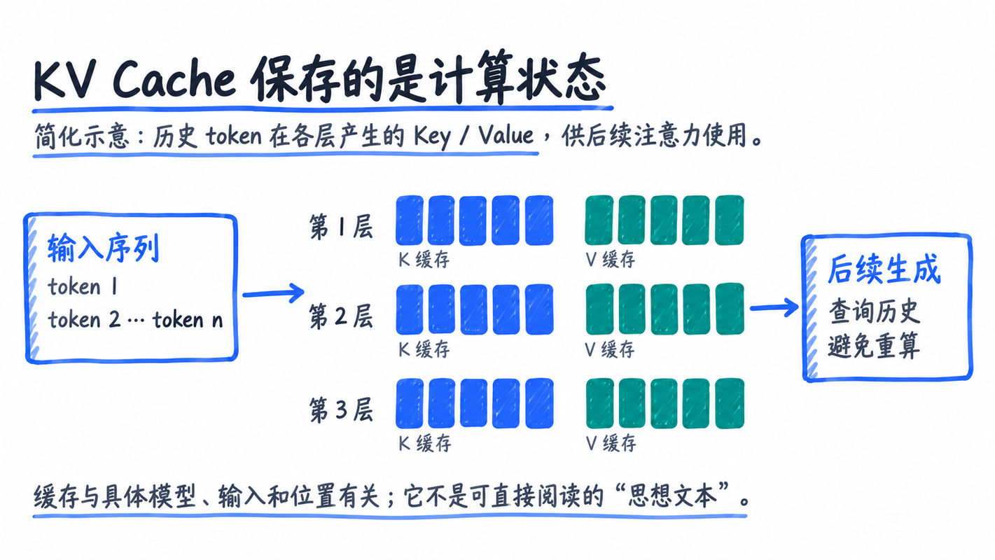 图 3:KV Cache 结构示意